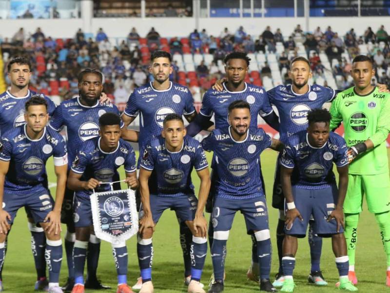 El 11 titular del Motagua que mandó a la cancha Javier López.