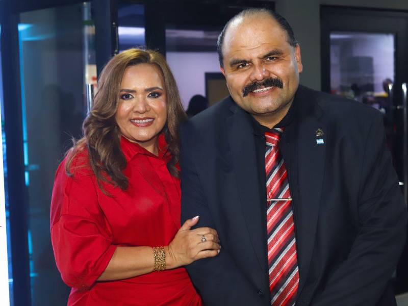 Wilmer Palada y Melania Barahona.