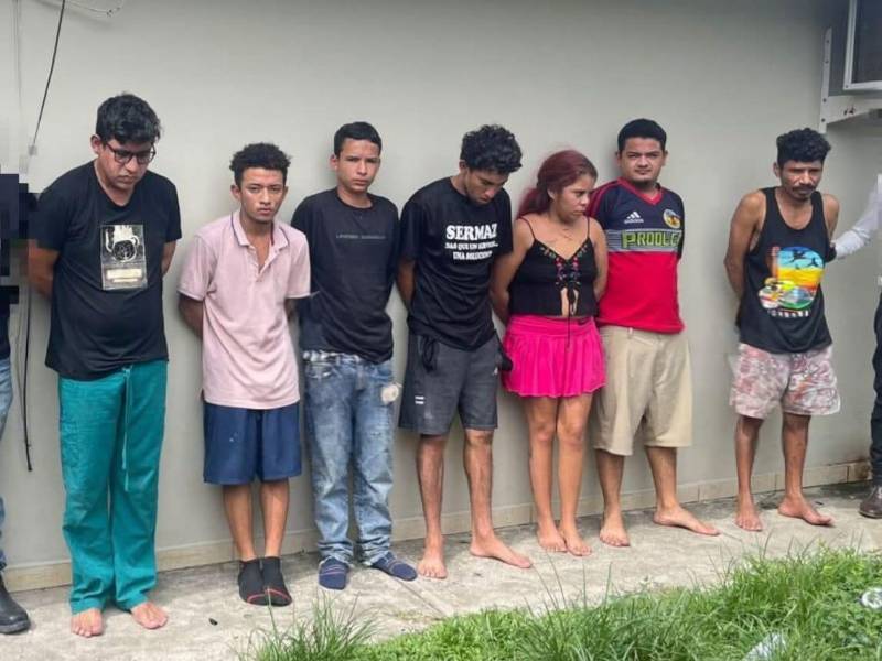 La DPI capturó a los presuntos asaltantes en posesión de varias pertenencias que habrían sido despojadas a sus víctimas.