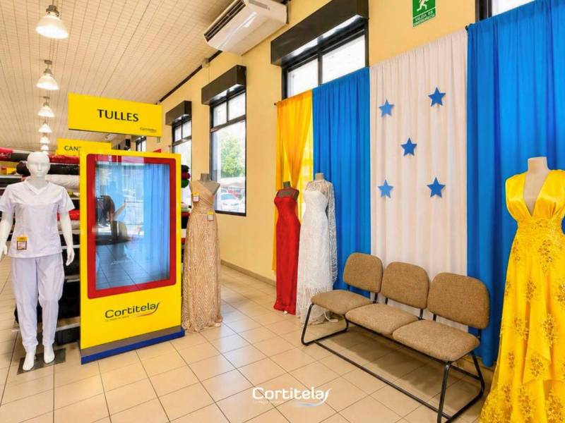 Con presencia en las principales ciudades del país, Cortitelas ofrece telas de calidad y la mayor variedad del mercado.