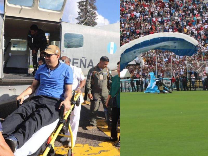 Ever David Maldonado, mayor de infantería y paracaidista, fue trasladado primero de Tegucigalpa a San Pedro Sula y, posteriormente, emprendió viaje hacia Estados Unidos en un vuelo comercial.