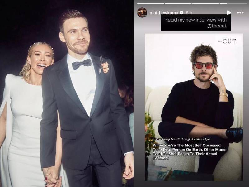 Cuando eres la persona más egocéntrica y sorda del mundo, las demás madres tienden a centrarse en sus hijos pequeños. Completó la parodia con el título: Lee mi entrevista con @thecut.