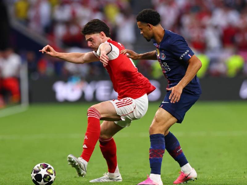 PSG y Arsenal se enfrentan este sábado en la final de la Champions League.