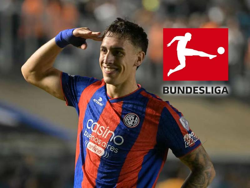 Rodrigo Auzmendi está destacando con San Lorenzo de Almagro de Argentina y ahora puede ir a la Bundesliga.