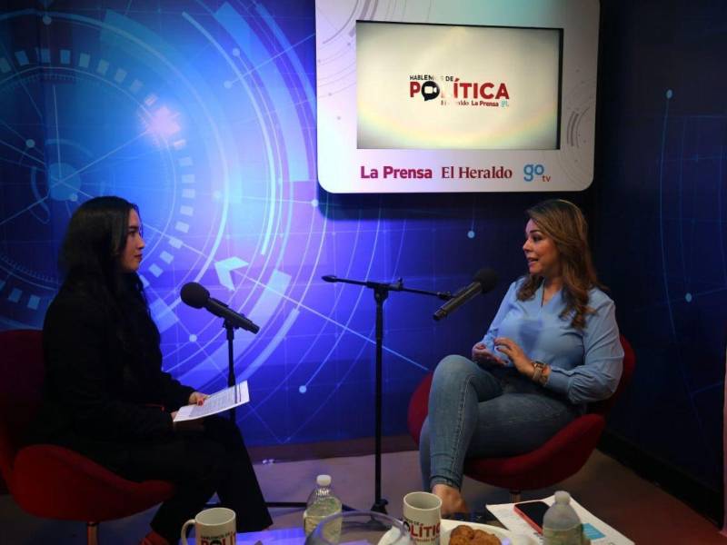 La diputada María Antonieta Mejía participó en Hablemos de Política.