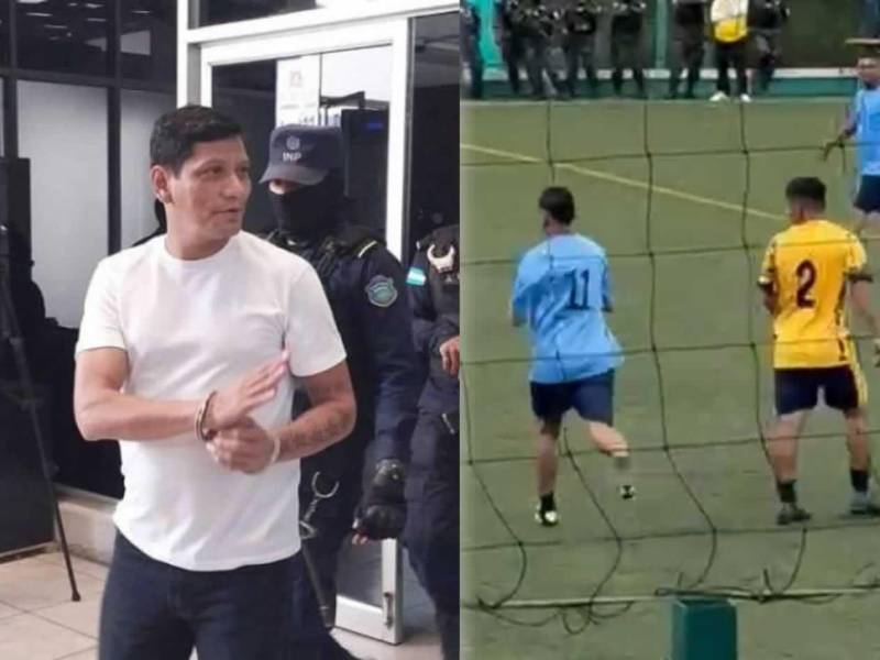 Óscar 'Pescado' Bonilla volvió a disfrutar del fútbol pese a estar recluido en la cárcel de Támara.