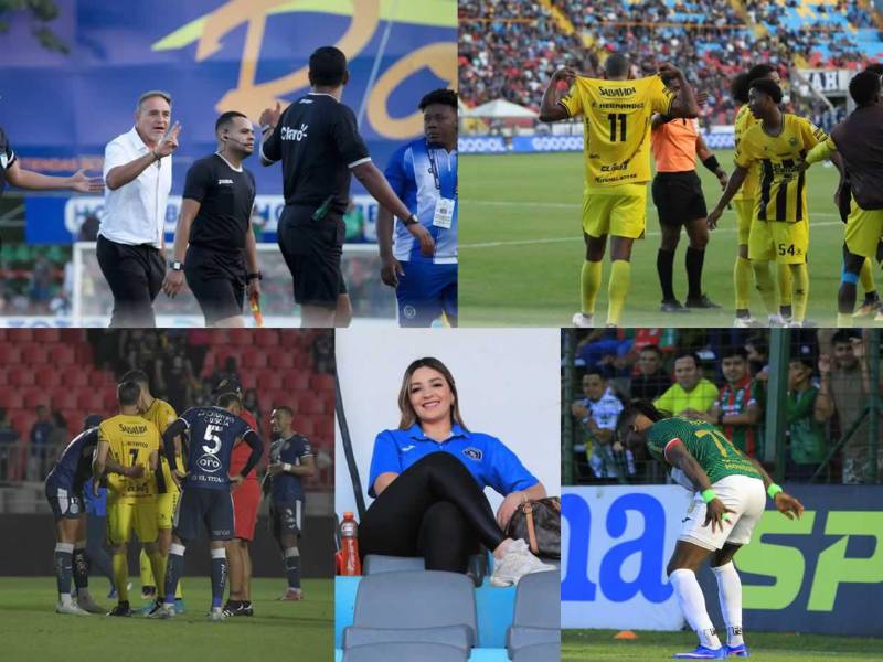 Las imágenes del triunfo de Marathón (2-0) sobre Victoria y el empate en el Clásico entre Motagua 1-1 Real España, por la jornada 14 del Torneo Clausura 2026.