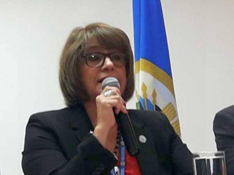 Ana María Calderón, exvocera de la Maccih, destacó que la finalización de la Maccih en 2020 significó un importante retroceso institucional.