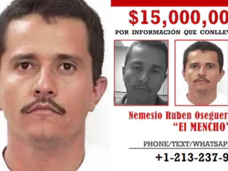 El mencho era uno de los hombres más buscados por la DEA.