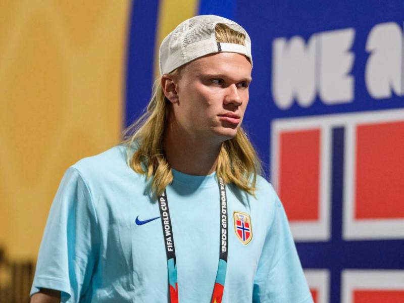 Haalad es el gran referente en la selección nacional de Noruega que vuelve a un Mundial tras 28 años de ausencia.