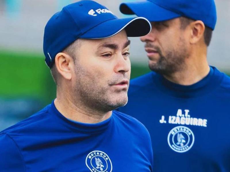 Javier López, entrenador del Motagua.