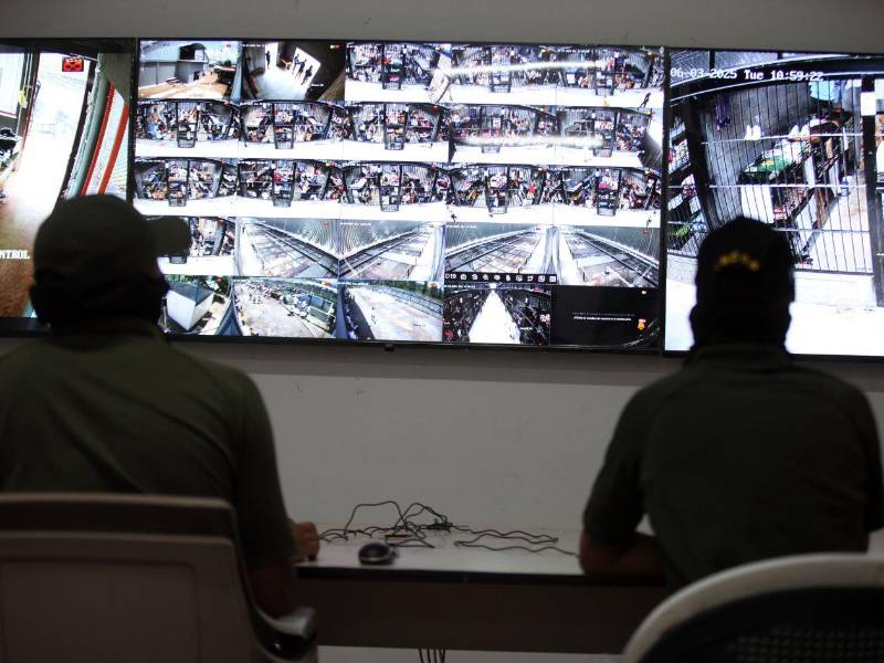 En Támara se construyó un mini Cecot, donde las autoridades tienen el control y monitoreo las 24 horas del día.