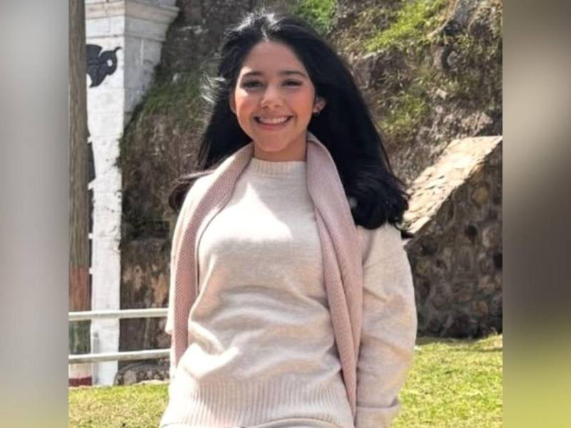 Fotografía en vida de Valeria Alvarado.