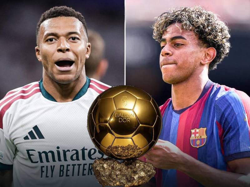 Kylian Mbappé y Lamine Yamal son los grandes favoritos a conquistar el Balón de Oro 2026 y la última actualización de la encuesta de L'Équipe sorprende a todos.
