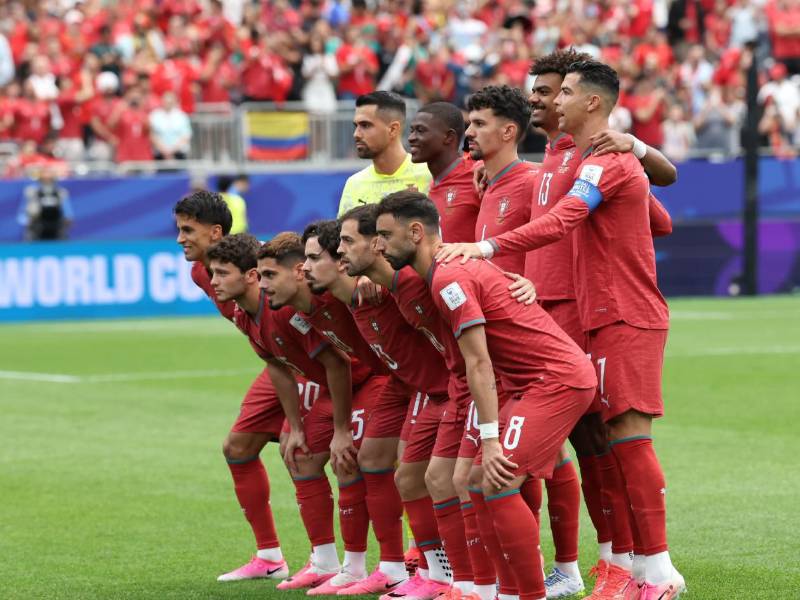 El 11 titular de la selección nacional de Portugal que se enfrentó al Congo.