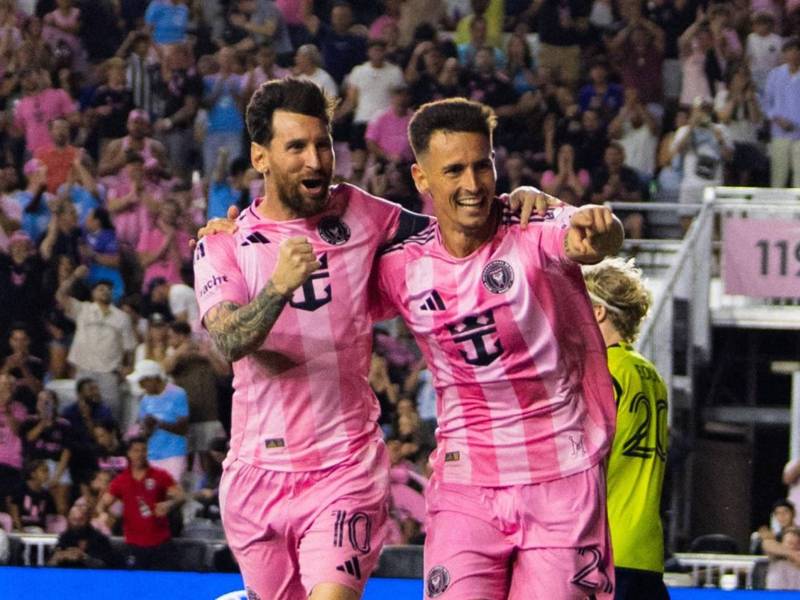 Leo Messi y Tadeo Allende han formado una gran dupla en el Inter Miami.