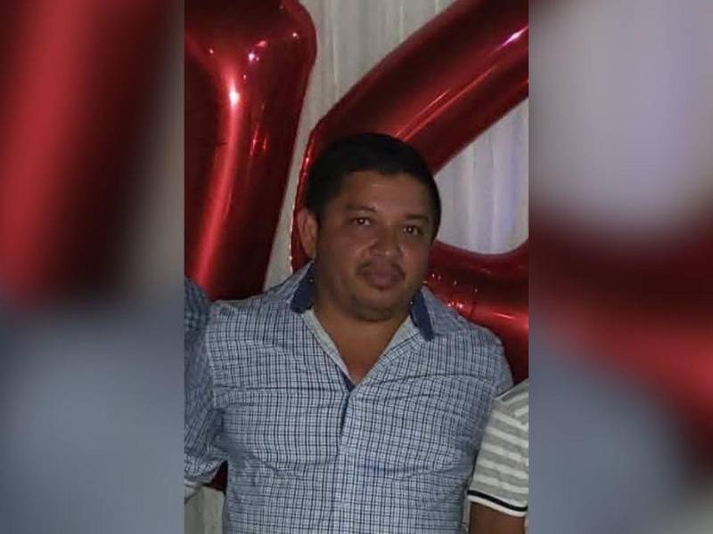 Fotografía en vida de Rafael Herrera, la víctima mortal.
