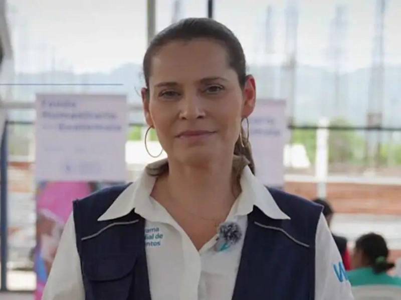 Lena Savelli, directora regional del Programa Mundial de Alimentos de la ONU.