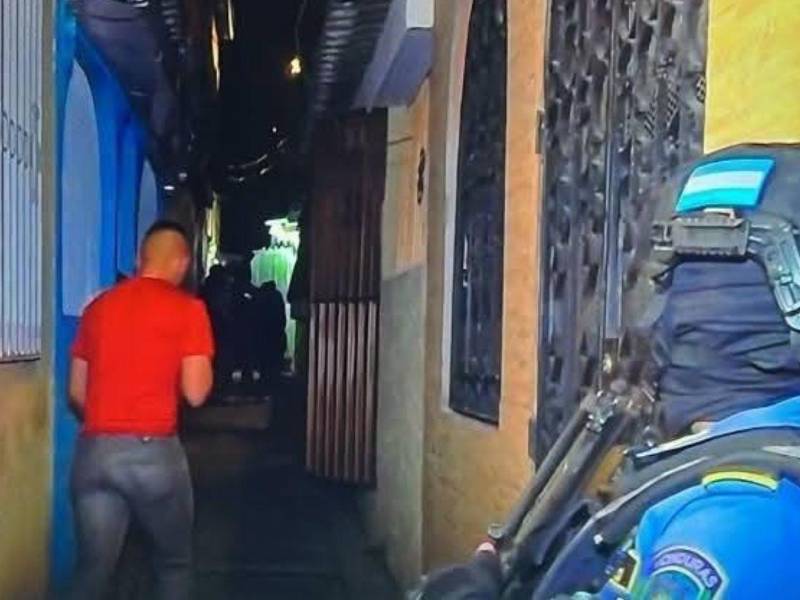 Sitio en el que fueron hallados los cuerpos de las víctimas.