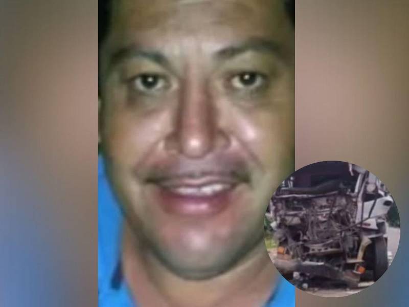 Arlin Meza era conductor de un camión y se encontraba trabajando al momento de sufrir el accidente.