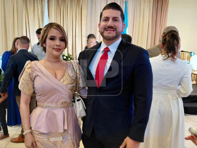 Bader Dip junto a su esposa Nilia Romero.