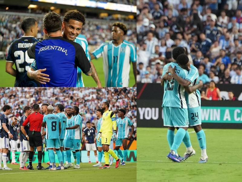 Las imágenes del amistoso de la Selección de Honduras contra Argentina que se saldó 2-0 para la Albiceleste, que no contó con Messi, pero que se robó el show en Texas.