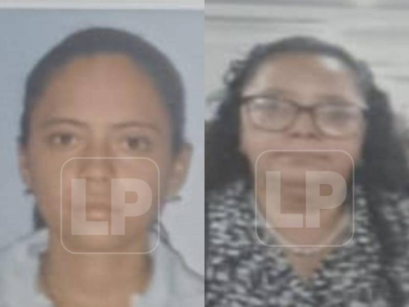 Keidy Suyapa Rodríguez y Ledys Nohemí Meza, pacientes que ahora permanecen en el IHSS.