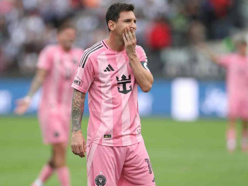 El Inter Miami fue goleado en su primer partido de pretemporada.