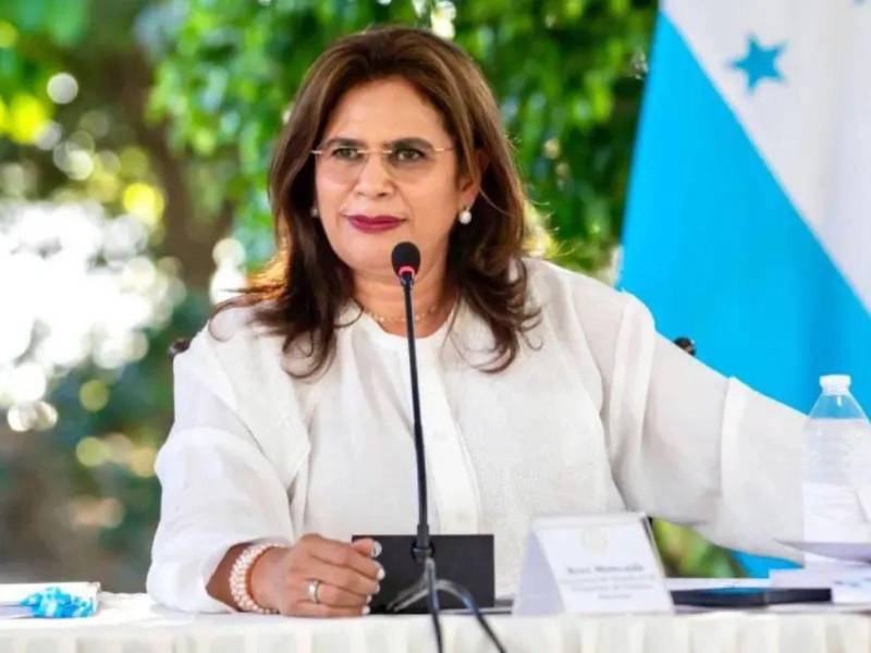 Rixi Moncada, excandidata presidencial del partido Libertad y Refundación (Libre) para las elecciones generales de 2025.
