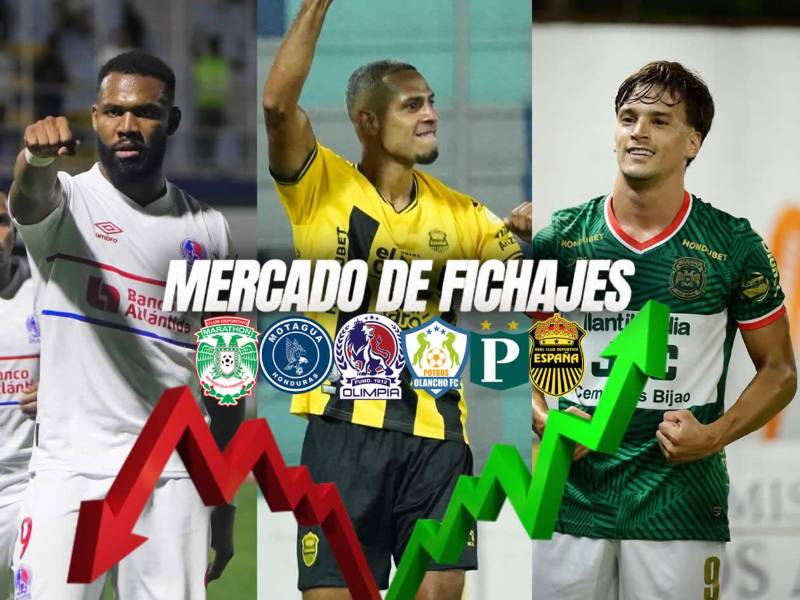 Estos son los últimos movimientos del mercado de fichajes de la Liga Nacional de Honduras.