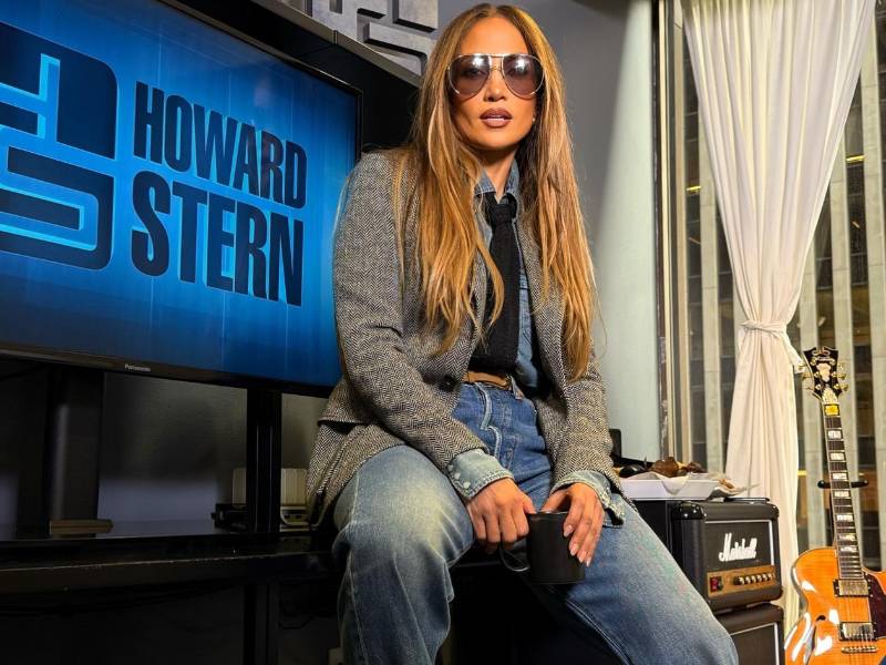 La cantante, actriz y empresaria estadounidense, Jennifer López.