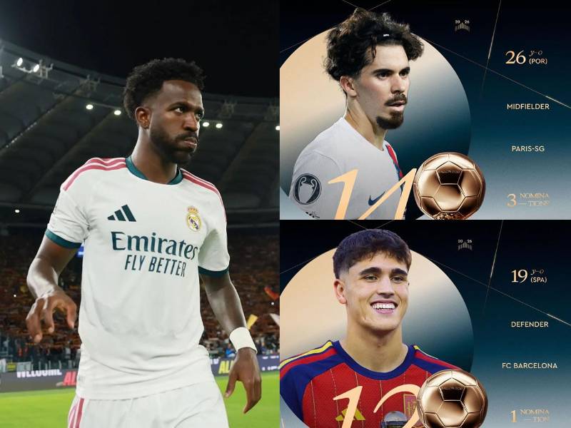Así va quedando la clasificación del Balón de Oro 2026. ¡Faltan los 10 primeros!
