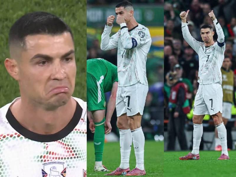 La Selección de Portugal tendrá que esperar nuevamente para sellar su pase al Mundial 2026. Cristiano Ronaldo terminó expulsado.