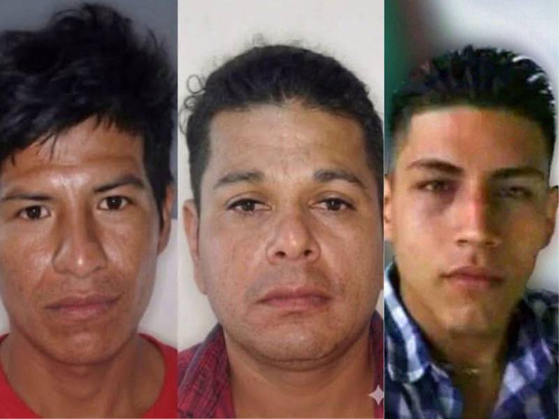 Uno de los hechos ocurrió en Cofradía, Cortés; las víctimas fueron Luis Aguilar Peña y Orlin Alba Pineda (foto derecha). Fotos en vida de Abner Guerrero Vásquez y Abner Guerrero Vásquez (izquierda).