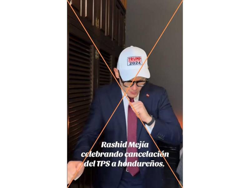 Captura de pantalla a una publicación de TikTok hecha el 9 de julio de 2025.