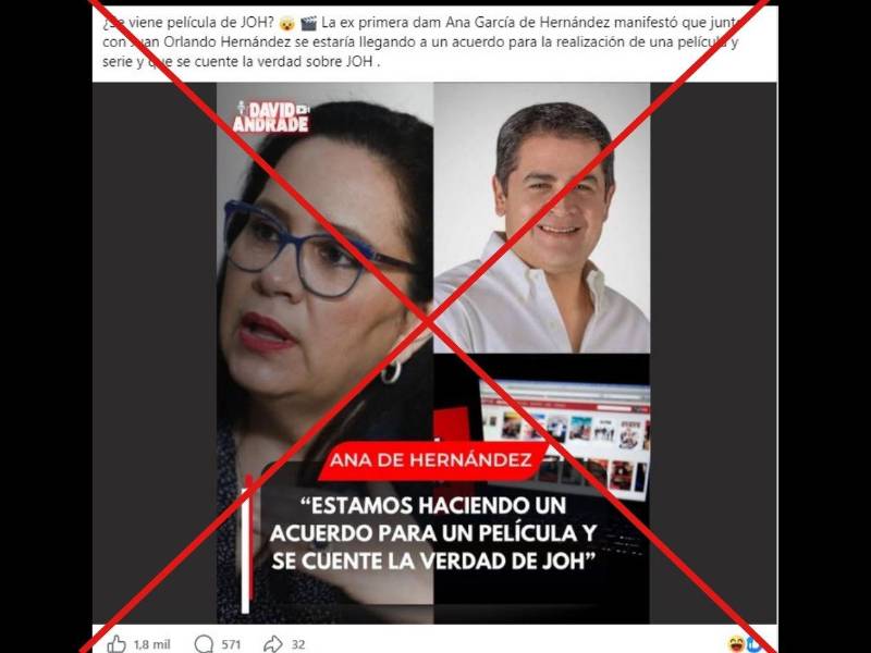Captura de pantalla a una publicación de Facebook hecha el 22 de abril de 2026.