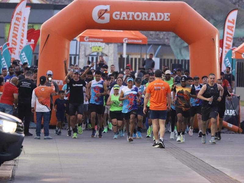 Así salieron los runners para ser parte de este histórico primer bootcamp en La Ceiba.