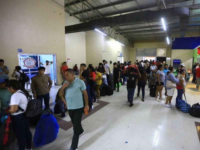 Pese al incremento de pasajeros, las empresas de transporte mantienen las tarifas habituales.