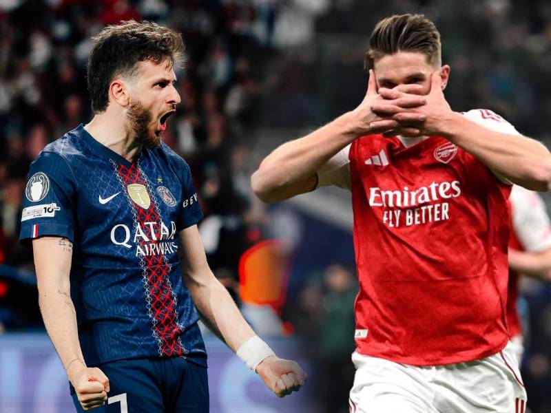 PSG y Arsenal se enfrentan este sábado en la final de la Champions League.