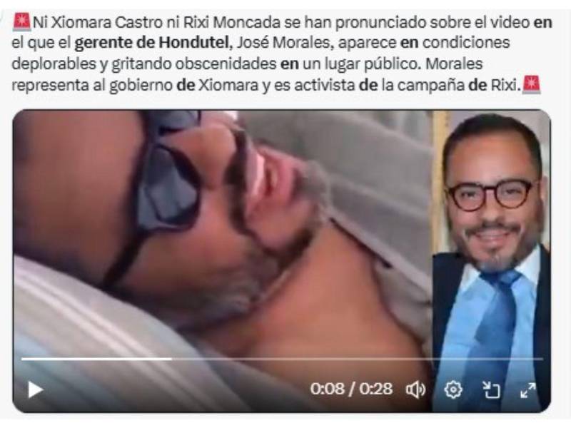 Captura de pantalla a una publicación de X hecha el 4 de agosto de 2025.