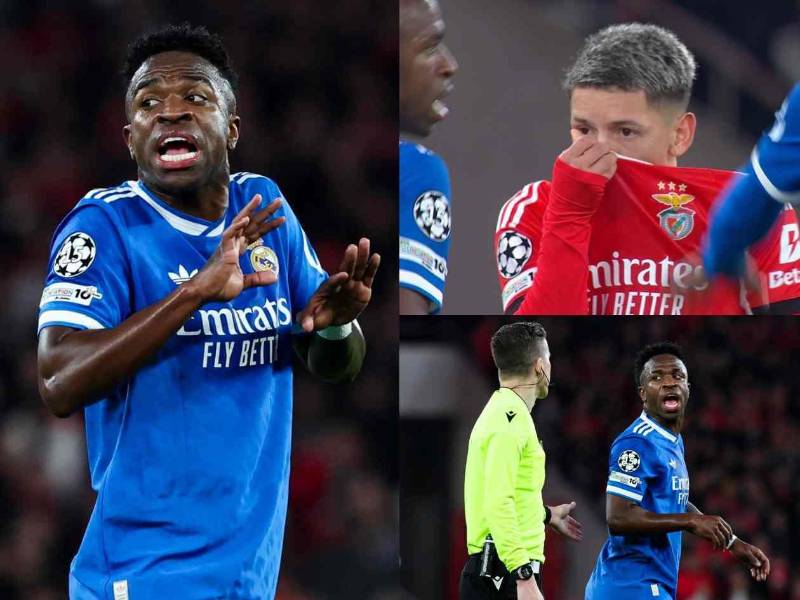 Medios internacionales, jugadores del Real Madrid y exfutbolistas han reaccionado al episodio que vivió Vinicius este martes 17 de febrero en la Champions ante Benfica.
