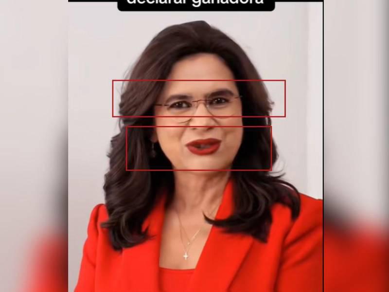 Captura de pantalla a las inconsistencias encontradas en el video.