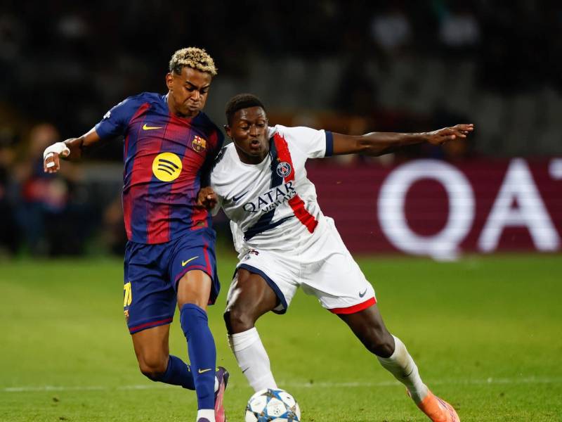 Barcelona y Yamal de vuelta a su realidad: Dura caída ante PSG por la Champions League