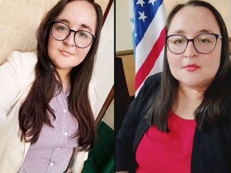 Fotos en vida de la maestra Keyla Melissa Palacios, quien murió la tarde de este martes 10 de febrero en San Pedro Sula.