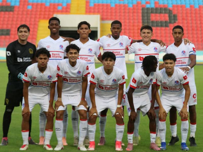 El 11 titular del Olimpia que se enfrentó en la Gran Final del torneo de reservas al Olancho FC.