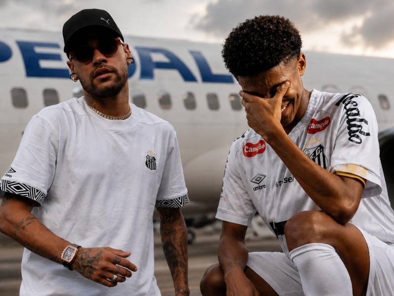 Neymar rompió el silencio y finalmente se pronunció tras la pelea que protagonizó con el hijo de Robinho, chico que forma parte del Santos de Brasil.