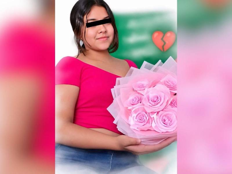 Fotografía en vida de la adolescente Allison Sánchez.