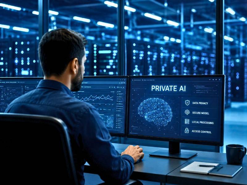 La adopción de Private AI no compromete la seguridad ni la confidencialidad de los datos corporativos.