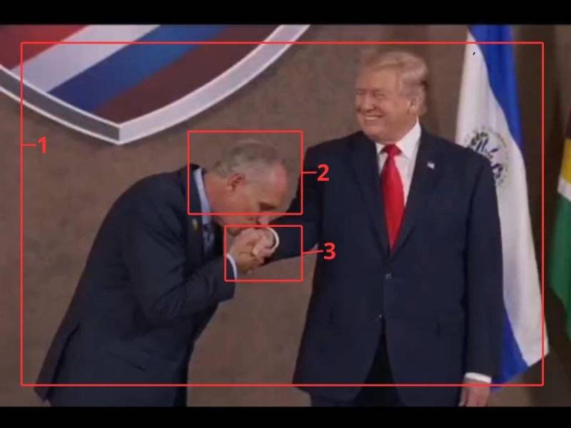 Inconsistencias detectadas por LA PRENSA Verifica durante un análisis visual.