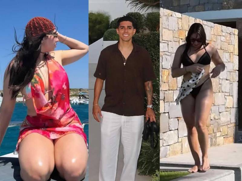 El futbolista hondureño Luis Palma está aprovechando al máximo las vacaciones veraniegas en Grecia junto a su bella esposa Annie Córdova, quien subió la temperatura en las redes sociales con sus fotos en traje de baño.
